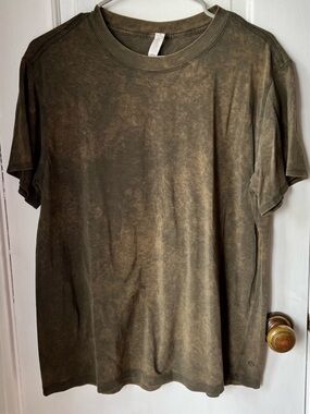 Lululemon Women’s All Yours Tee Olive and Brown